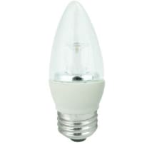 Single 4 Watt Clear Dimmable B11 Medium (E26) LED Bulb - 2700K