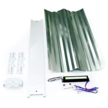 Single Lamp 10" Wide 277V Retrofit Kit with 2 Sockets and High Ballast Factor