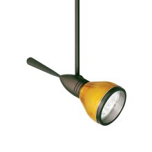 Aero 1 Light Monopoint Halogen Accent Light with 12" Stem and 4" Round Flush Canopy