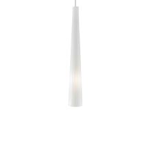 Zenith 1 Light Monopoint Halogen 12v Mini Pendant with White Glass