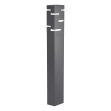 Revel Single Light 42" High Integrated LED Bollard with Button Photocontrol / In-Line Fuse