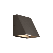 Pitch Single Light 5" High Integrated LED Outdoor Wall Sconce - ADA Compliant