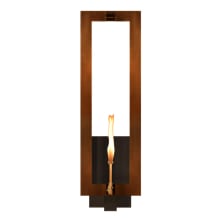 Aurora Copper 28" Tall Natural Gas Outdoor Wall Sconce