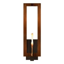 Aurora Copper 33" Tall Natural Gas Outdoor Wall Sconce