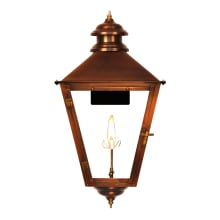 Adams Street 32" Tall Outdoor Gas Wall Sconce