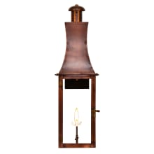 Churchill 28" Tall Copper Natural Gas Outdoor Wall Sconce