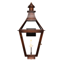 Creole 27" Tall Outdoor Gas Wall Sconce