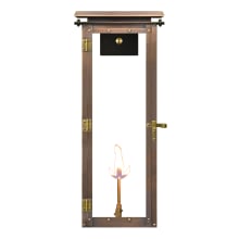 Hyland 30" Tall Outdoor Gas Wall Sconce