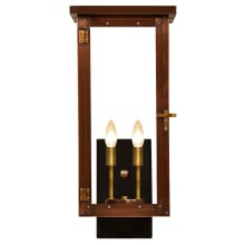 Moneo 2 Light 23" Tall Outdoor Wall Sconce