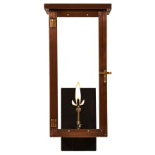 Moneo 23" Tall Outdoor Gas Wall Sconce