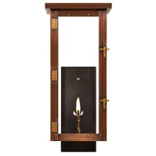 Moneo 30" Tall Outdoor Gas Wall Sconce