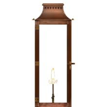 Market Street 30" Tall Outdoor Gas Wall Sconce