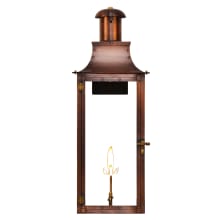 Somerset 32" Tall Outdoor Gas Wall Sconce