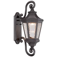 Hanford Pointe 22" Tall Ever-Pro LED Outdoor Wall Sconce with Clear Water Glass