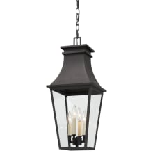 Gloucester 4 Light 10" Wide Outdoor Pendant with Clear Glass Shade