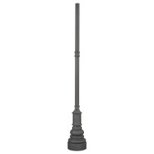 96" Light Post with Round Base