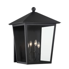 Noble Hill 4 Light 27" Tall Wall Sconce
