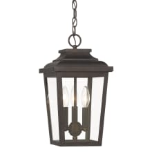 Irvington Manor 3 Light 9" Wide Outdoor Taper Candle Mini Pendant