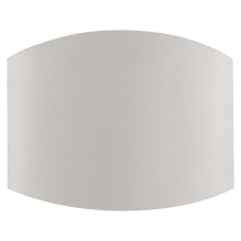 Danorum  6" Tall LED ADA Outdoor Wall Sconce with Metal Shade