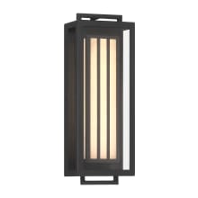 Eastly 16" Tall LED Outdoor Wall Sconce - ADA Compliant