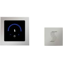 MicroTouch Steam Shower Kit - Includes Control Panel and Steam Head