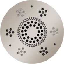 Serenity 1.8 GPM Single Function Round Rain Shower Head with Light and Sound
