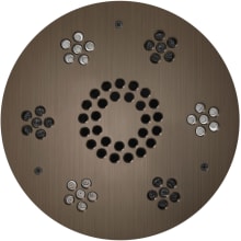 Serenity Round Steam Shower Speaker with LED Lights and Remote Control