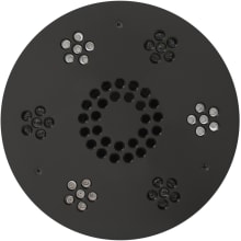 Serenity Round Steam Shower Speaker with LED Lights and Remote Control