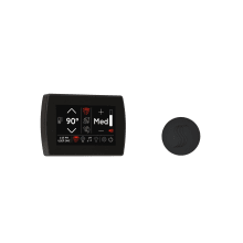 SignaTouch LCD Steam Shower Controller with Light, Sound, Steam, and Water Control - Includes Steam Head