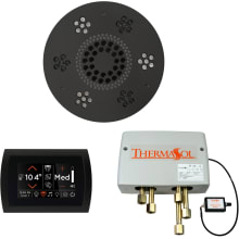 SignaTouch Steam Shower Kit - Includes Control Panel, Round Light and Sound Shower Head, and Digital Shower Valve