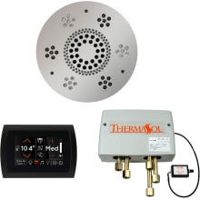 SignaTouch Steam Shower Kit - Includes Control Panel, Round Light and Sound Shower Head, and Digital Shower Valve