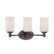 3 Light Bathroom Fixture from the Pittman Collection