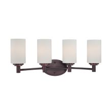 4 Light Bathroom Fixture from the Pittman Collection