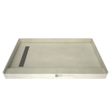 Redi Trench 32" x 60" Rectangular Shower Base with Single Threshold and Left Drain