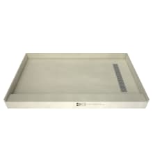 Redi Trench 60" x 36" Rectangular Shower Base with Single Threshold and Right Drain