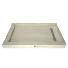 Redi Trench 48" x 72" Rectangular Shower Base with Double Threshold and Right Drain