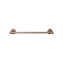 Edwardian Bath 30 Inch Single Towel Bar Hex Backplate