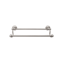 Edwardian Bath 24 Inch Double Towel Bar Rope Backplate