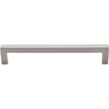 Square 6-5/16 Inch Center to Center Handle Cabinet Pull from the Asbury Series - 10 Pack