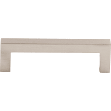 Square 3-3/4 Inch Center to Center Handle Cabinet Pull from the Asbury Collection
