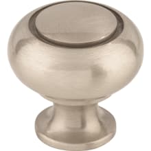 Ring 1-1/4 Inch Mushroom Cabinet Knob from the Asbury Collection