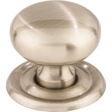 Victoria 1-1/4 Inch Mushroom Cabinet Knob from the Asbury Collection