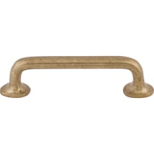 Rounded 4 Inch Center to Center Handle Cabinet Pull from the Aspen Collection
