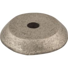 Rounded 7/8 Inch Diameter Knob Backplate from the Aspen Series