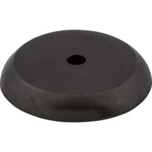 Rounded 1-1/4 Inch Diameter Knob Backplate from the Aspen Series