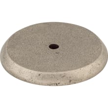 Rounded 1-3/4 Inch Diameter Knob Backplate from the Aspen Series