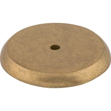 Rounded 1-3/4 Inch Diameter Knob Backplate from the Aspen Series