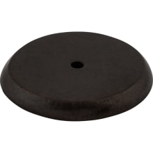 Rounded 1-3/4 Inch Diameter Knob Backplate from the Aspen Series