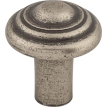 Button 1-1/4 Inch Mushroom Cabinet Knob from the Aspen Collection