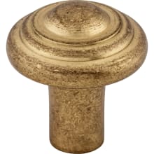 Button 1-1/4 Inch Mushroom Cabinet Knob from the Aspen Collection